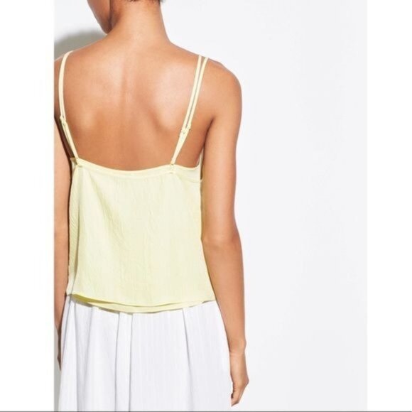 Vince. Double Layer Spaghetti Strap Relaxed Fit Scoop Neck Camisole Tank Top NWT - Picture 7 of 16